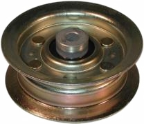 532173437 - Flat Idler Plated Pulley