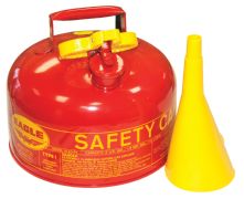 Grainger 201-8732 - Metal Gas Can, Safety, 2 Gallon