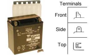 Battery 625-4707 - Yuasa  YTX16-BS-1